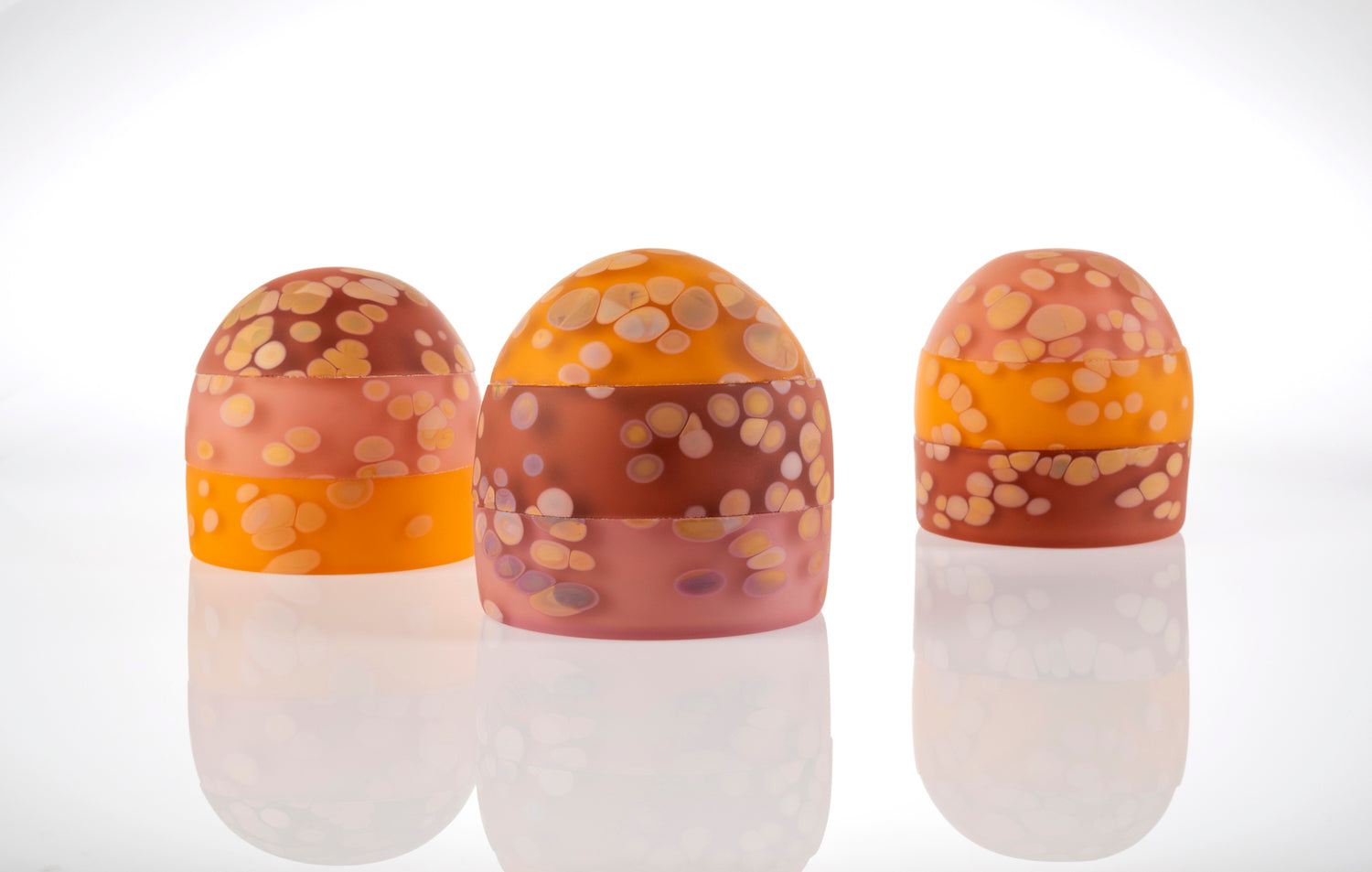 Rebuilt Stone Dome - Orange/Brown/Pink