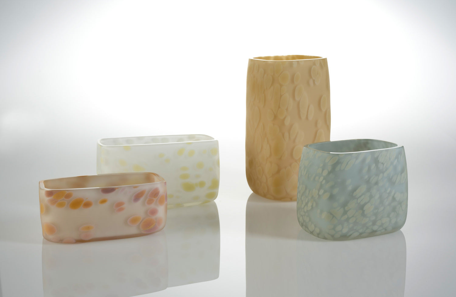 Stones and Lines by Emma Young - Contemporary Glass Art at Art Images Gallery, Norwood