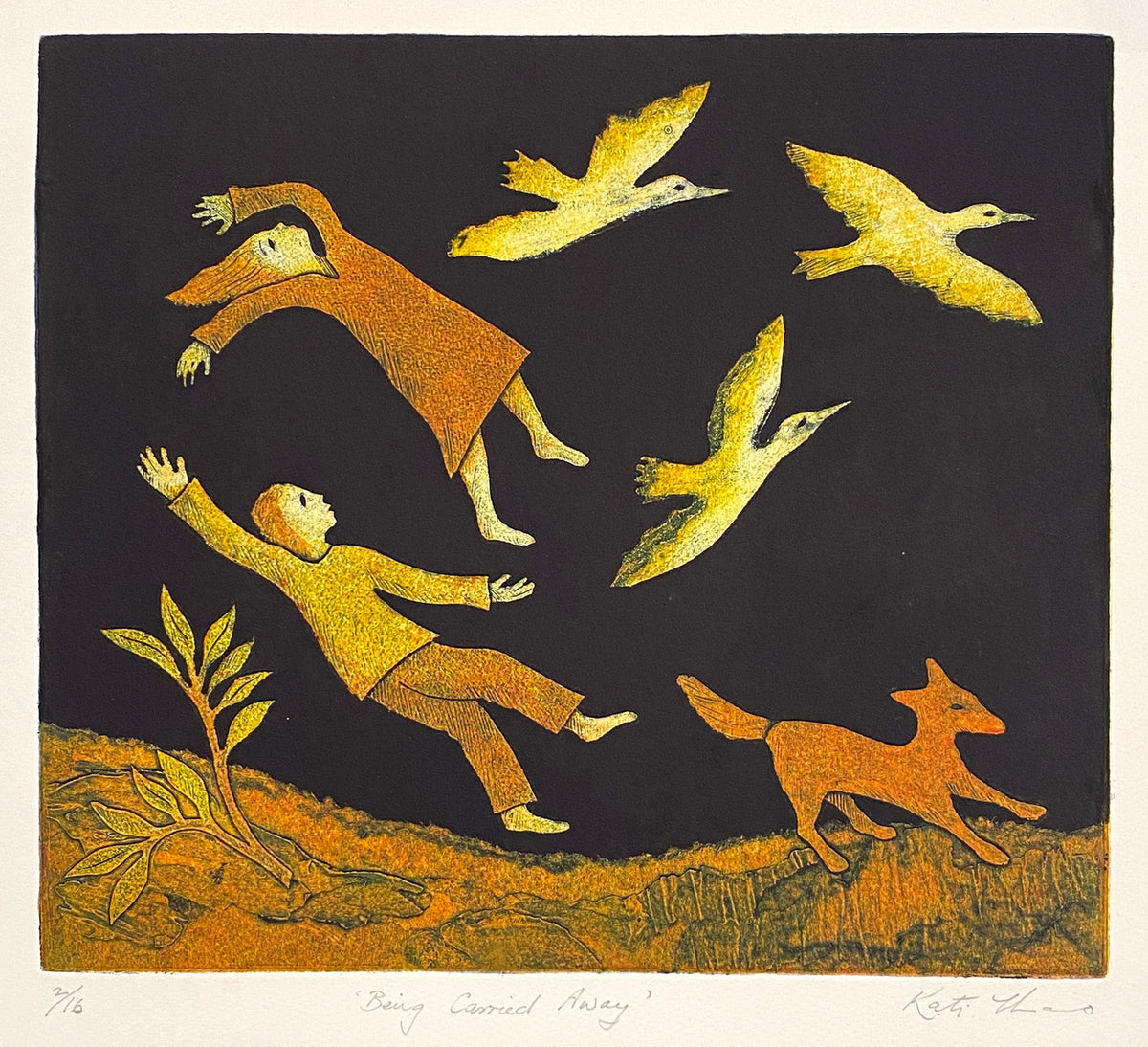 Being Carried Away (unframed)