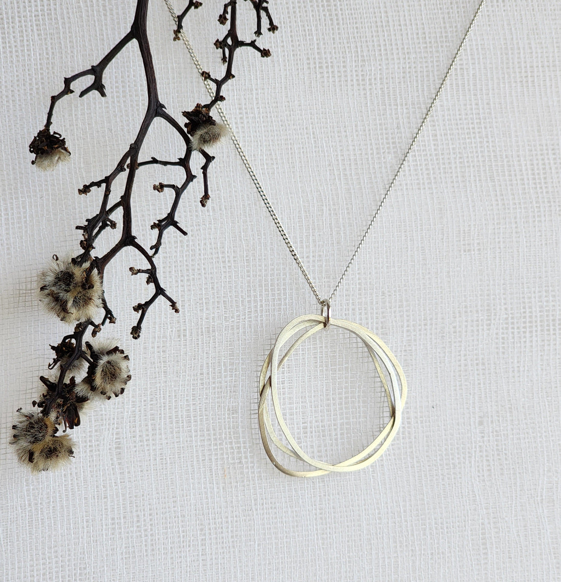 Triple Cycle Necklace