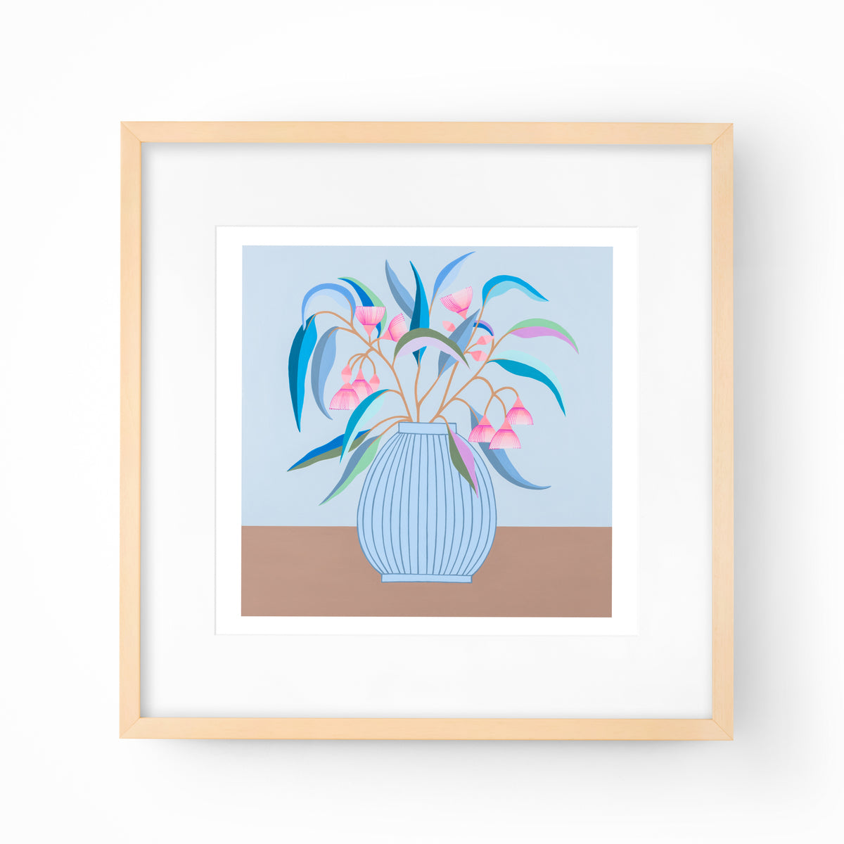 Blue Gum, Blue Vase
