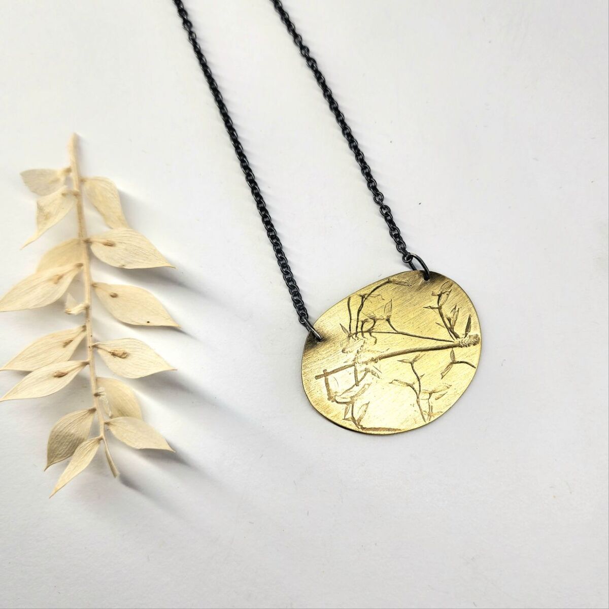 Butterfly Grass Necklace