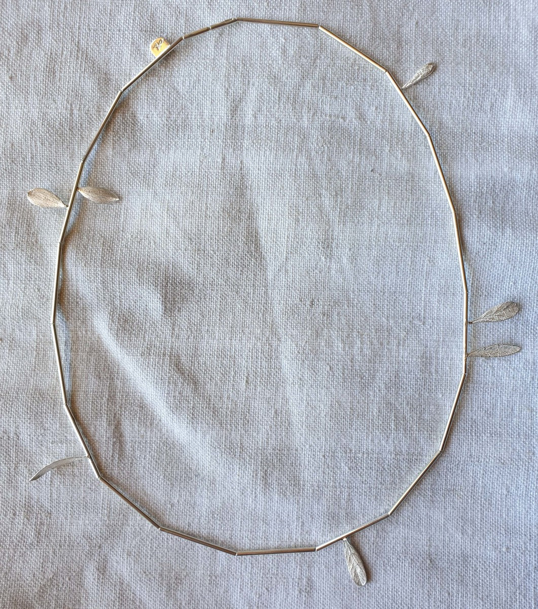 Short Line Necklace - various Leaves