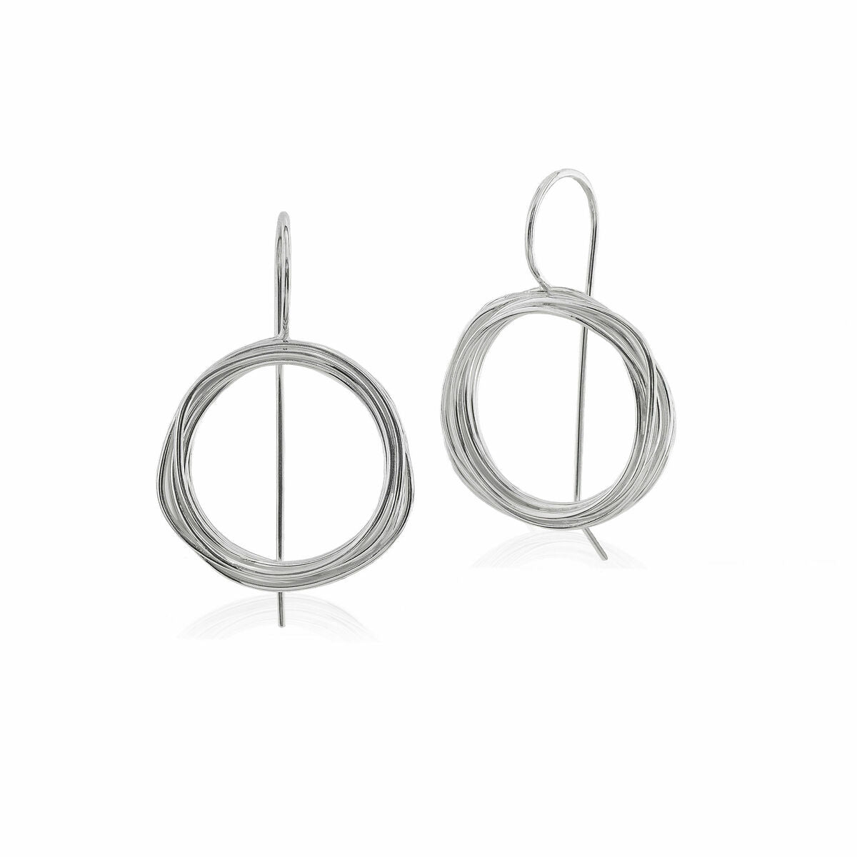 Coiled Hook Earrings (large)