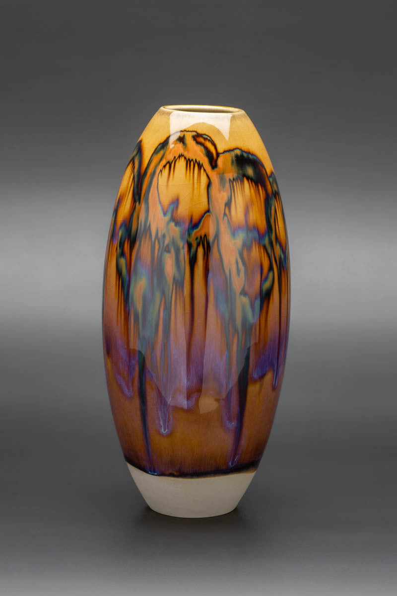 Rainbow Scribbles - Vase