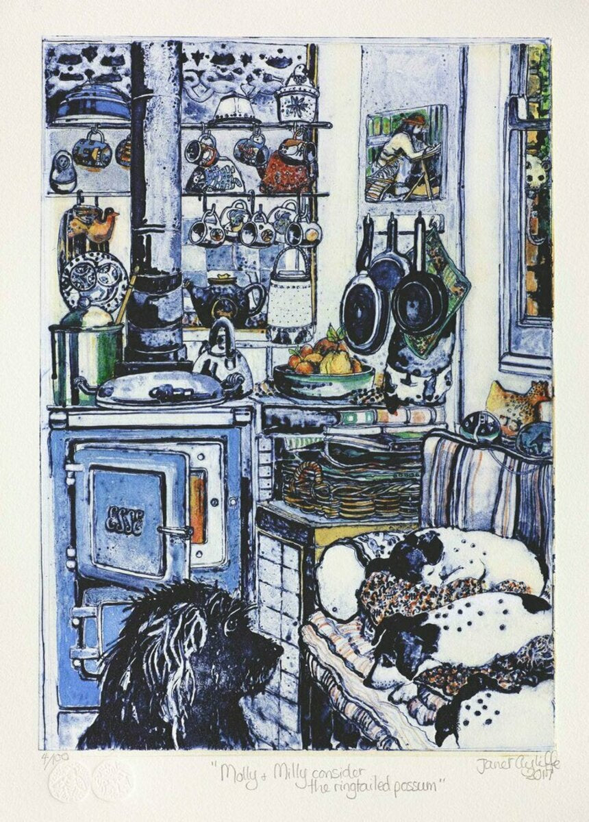 Molly and Milly think about the Ringtail Possum