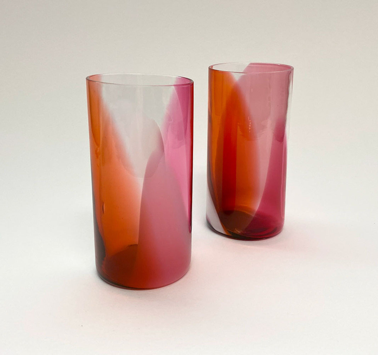 Mixed Colour Tumblers - Pink