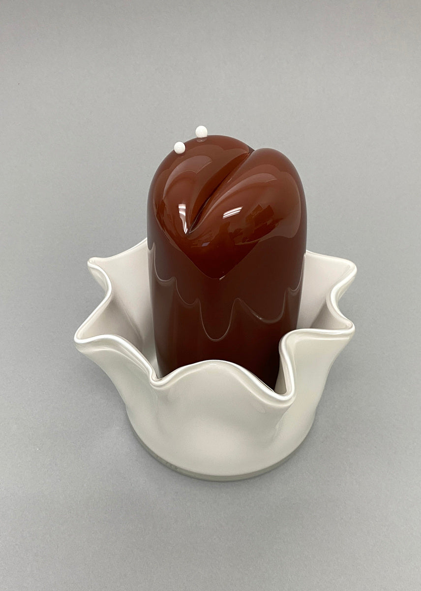 Frog Cake Keepsake - Brown