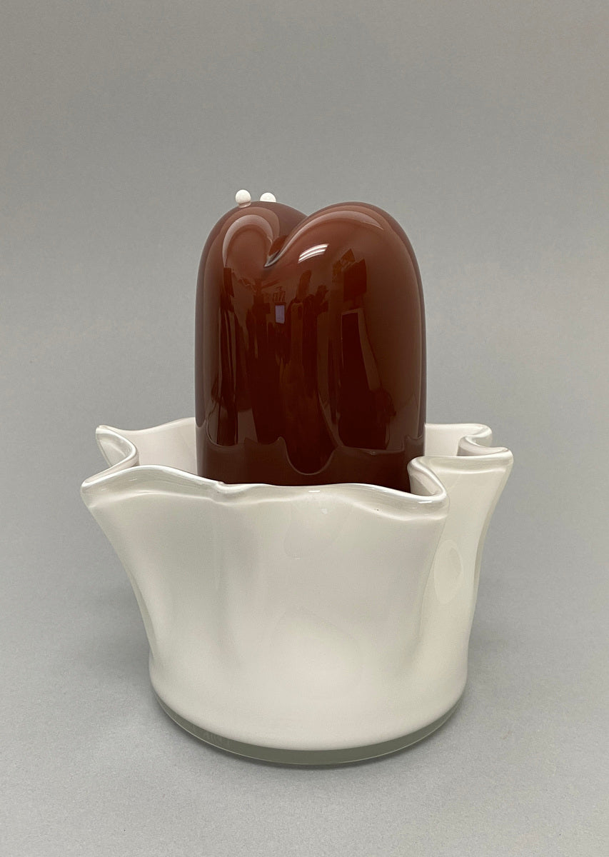 Frog Cake Keepsake - Brown