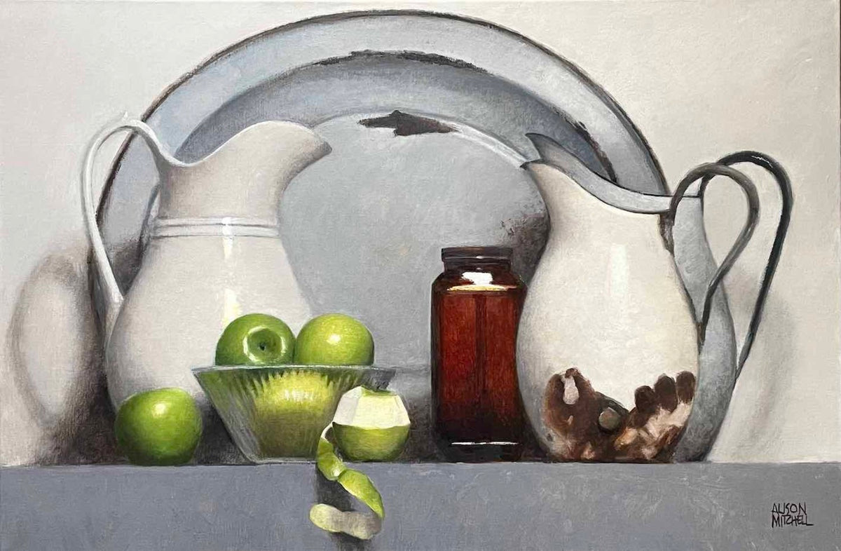 Peeled Green Apple