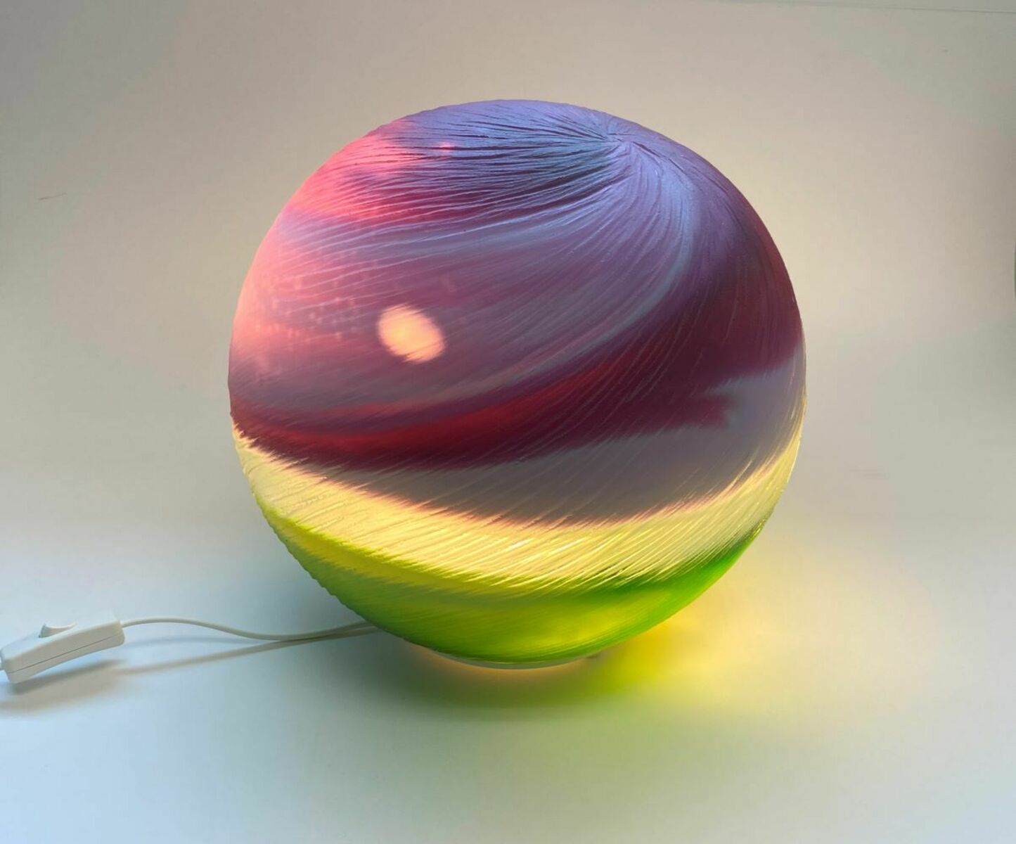 Slash and Cut Large Sphere Light