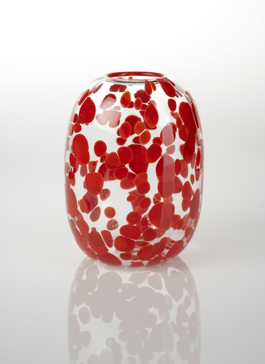 Aussie Front Yard Vases - Waratah  (red spots)