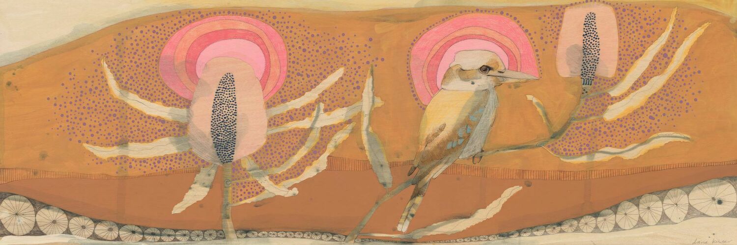 Kookaburra and Banksia