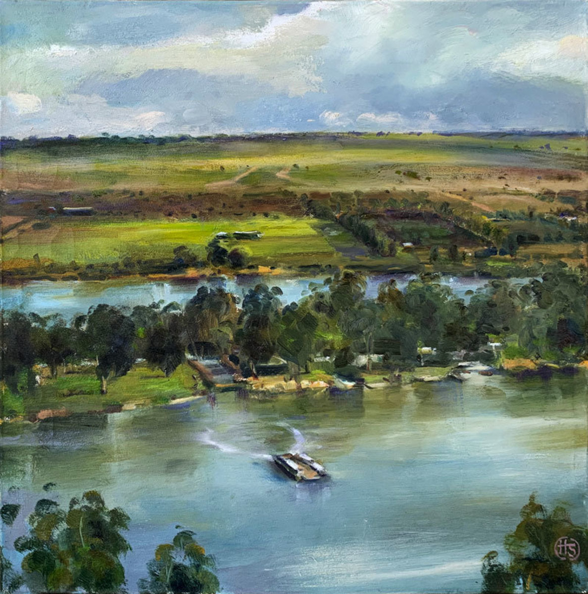 Ferry Crossing at Walker Flat