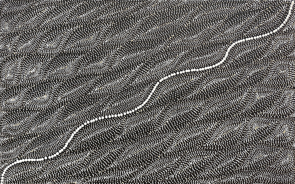 Marshall Jangala Robertson - Watiya-warnu Jukurrpa (Seed Dreaming)