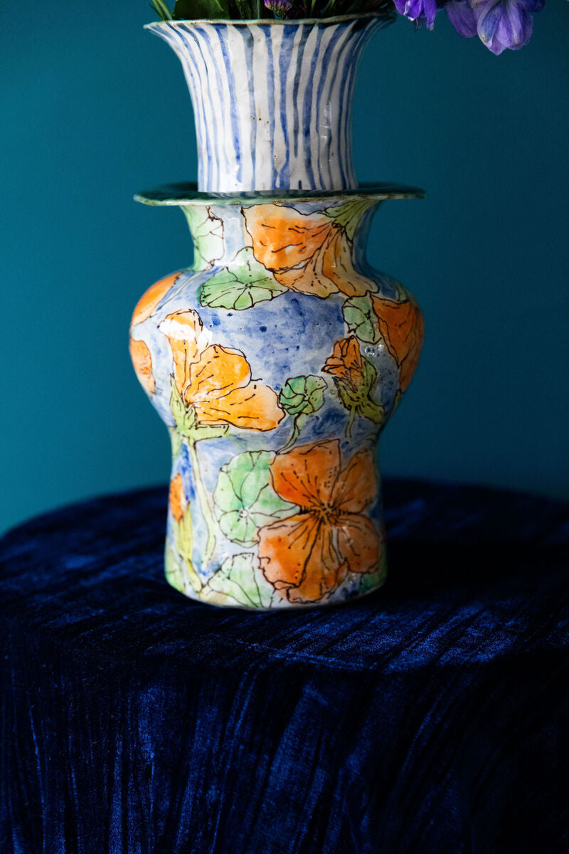 Nasturtiums Urn