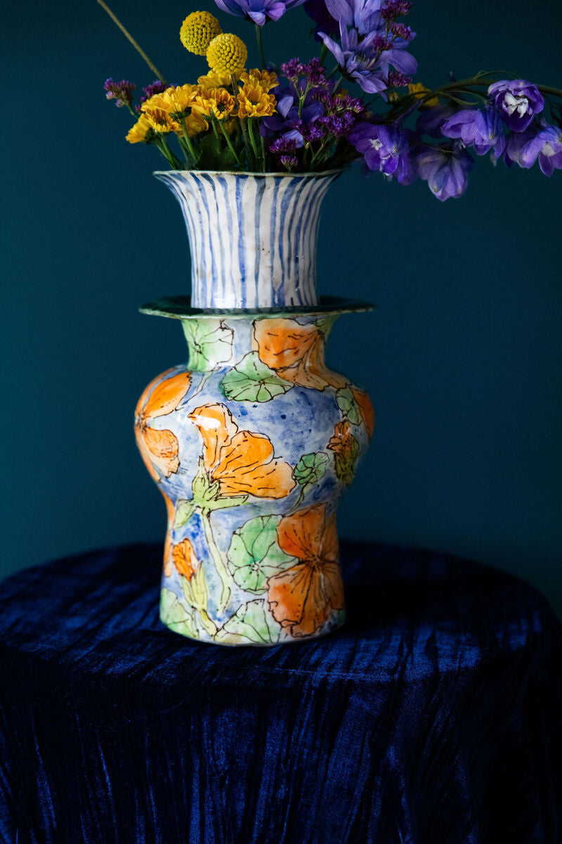Nasturtiums Urn
