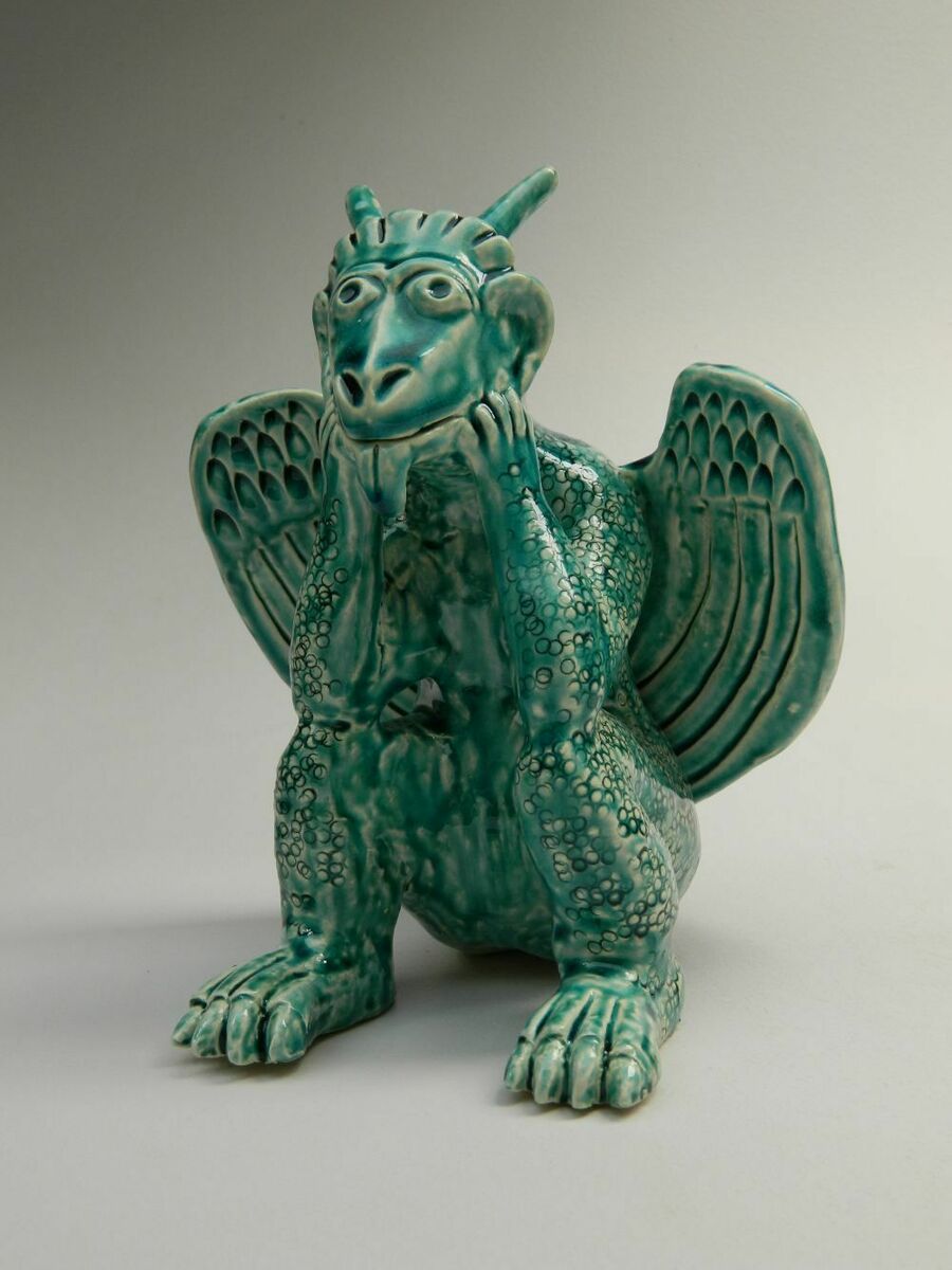 Kitchen Gargoyle (Egyptian Blue)