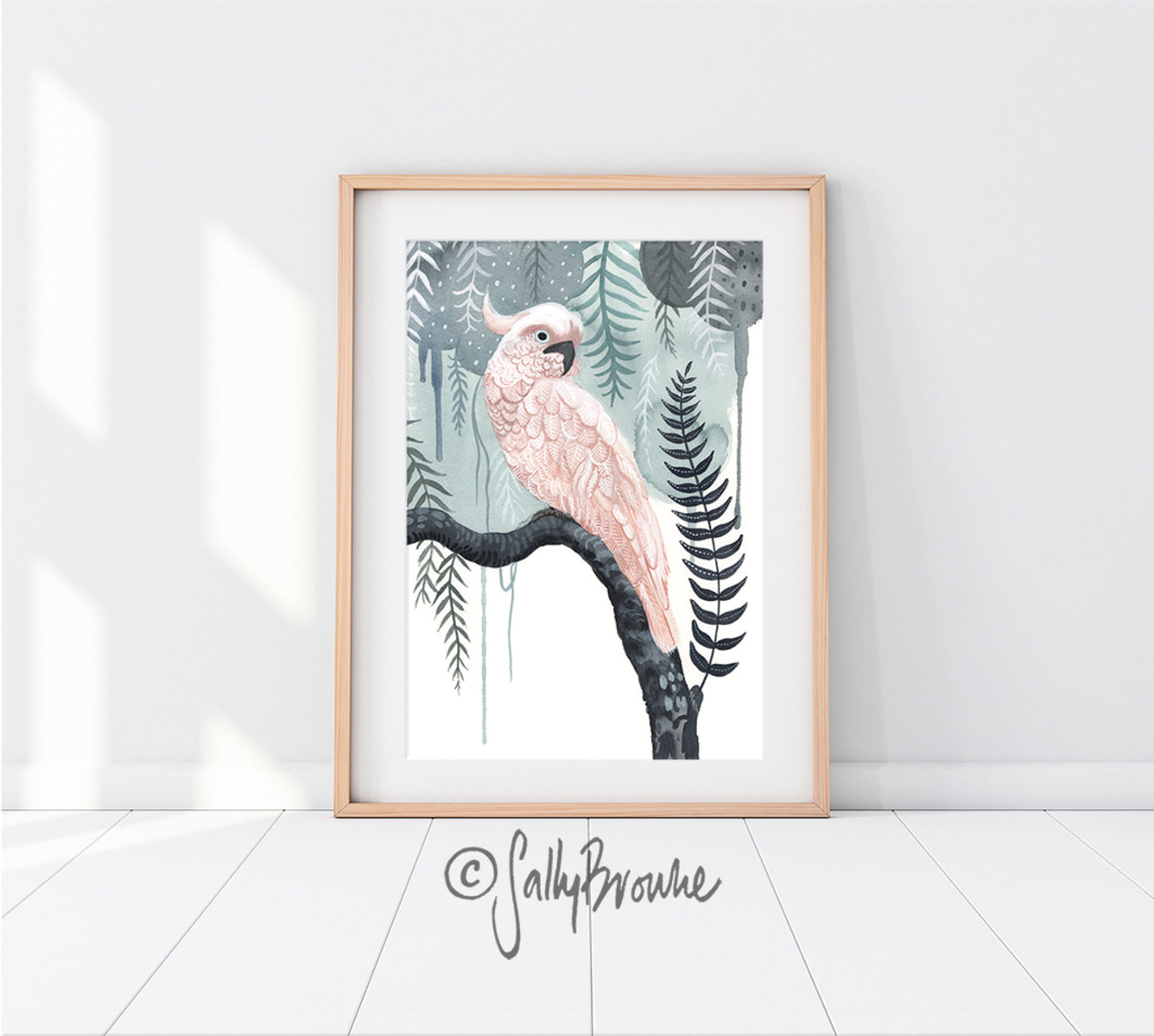 Pink Cockatoo - Fairy Floss Face