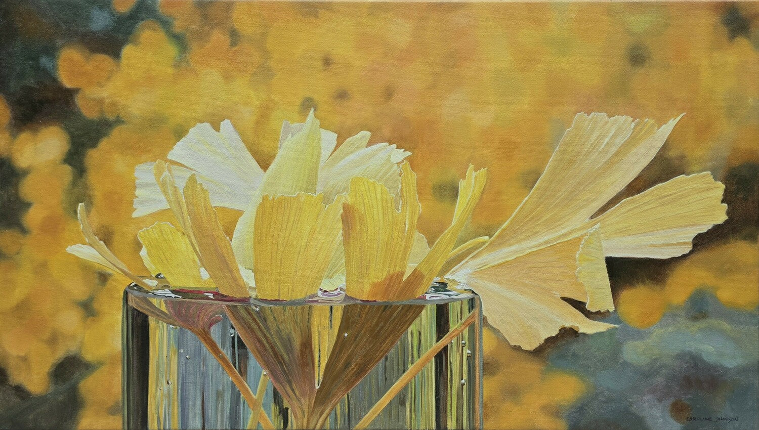 An Instance of Ginkgo, Sunlight and Water