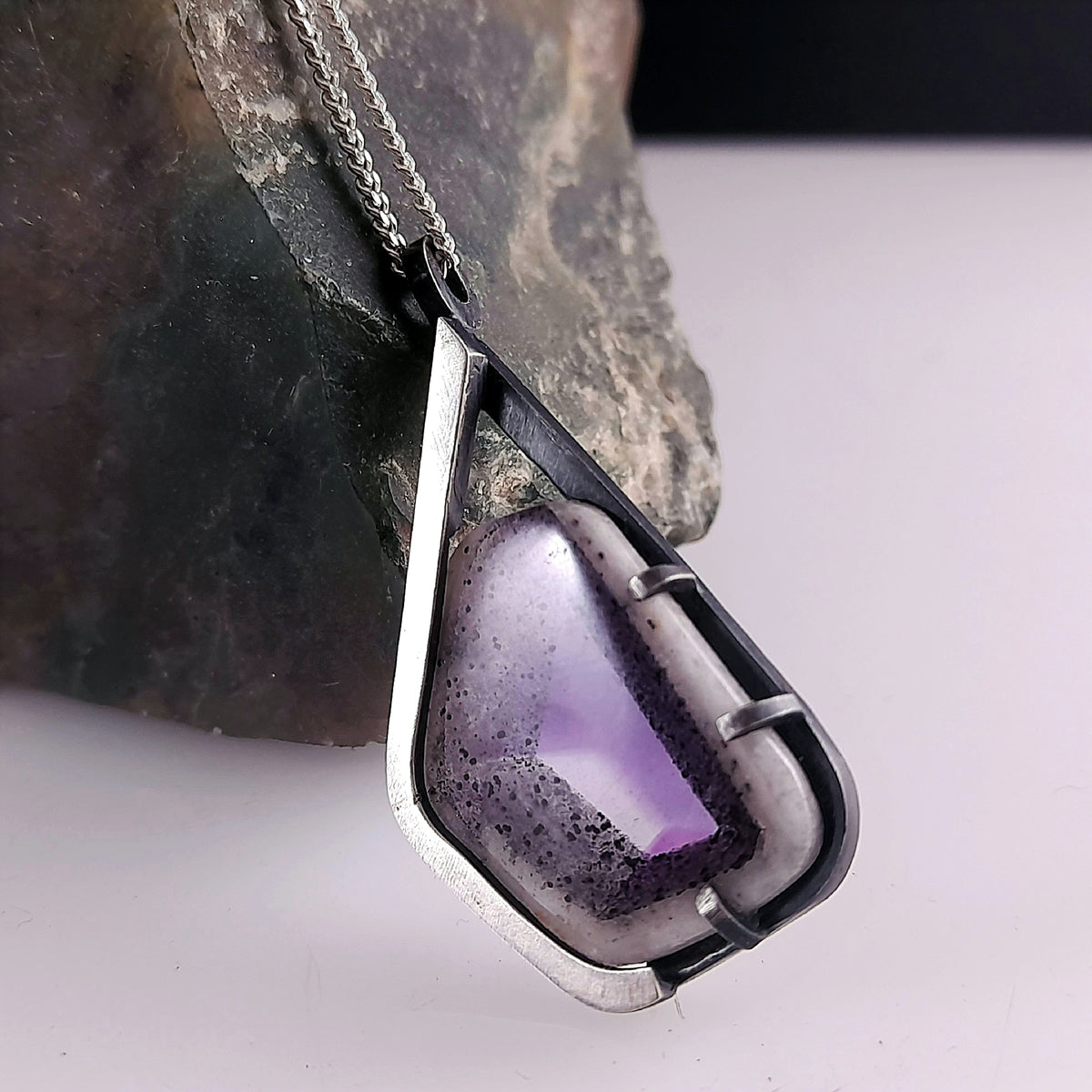 INCLUSION: Trapiche Amethyst Necklace