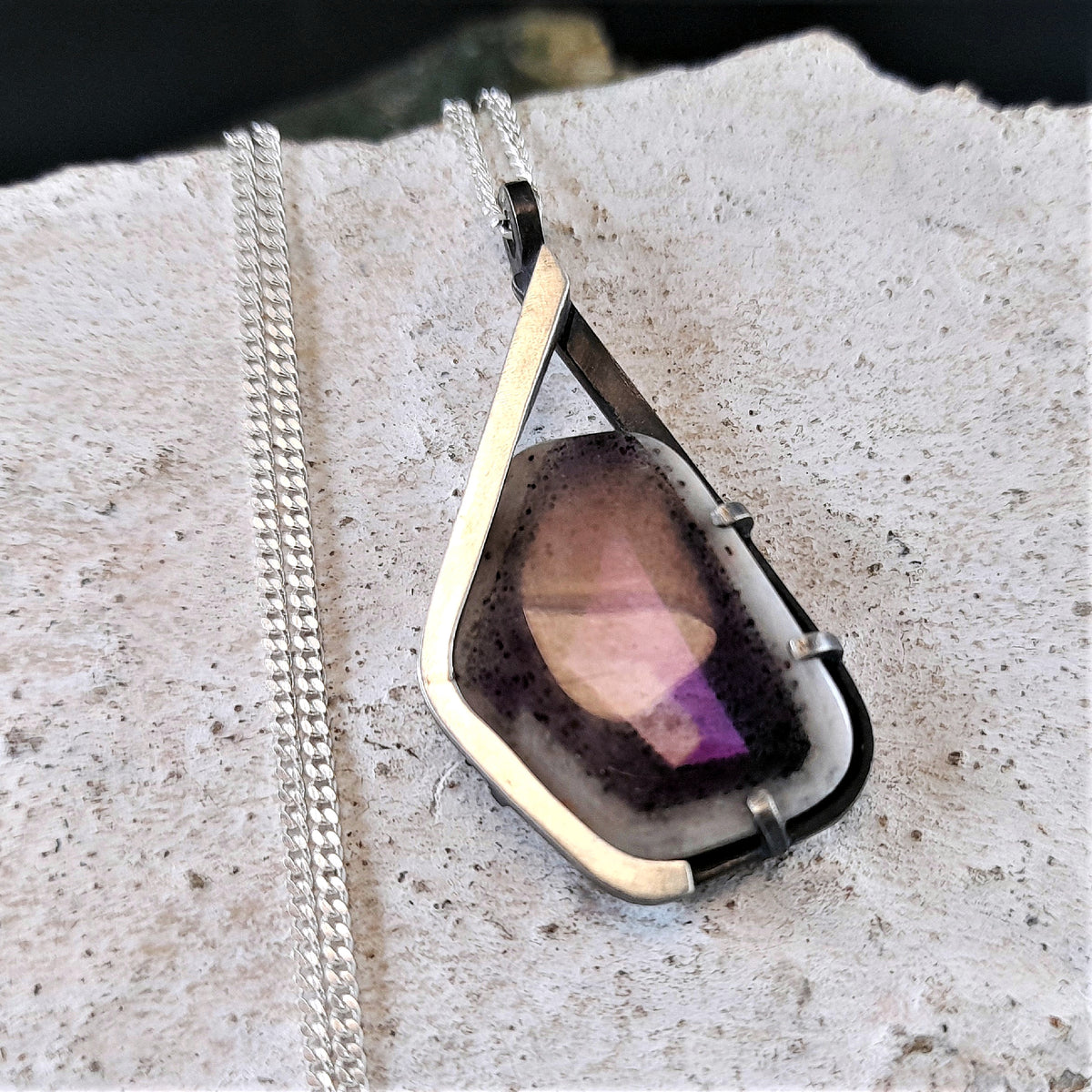 INCLUSION: Trapiche Amethyst Necklace