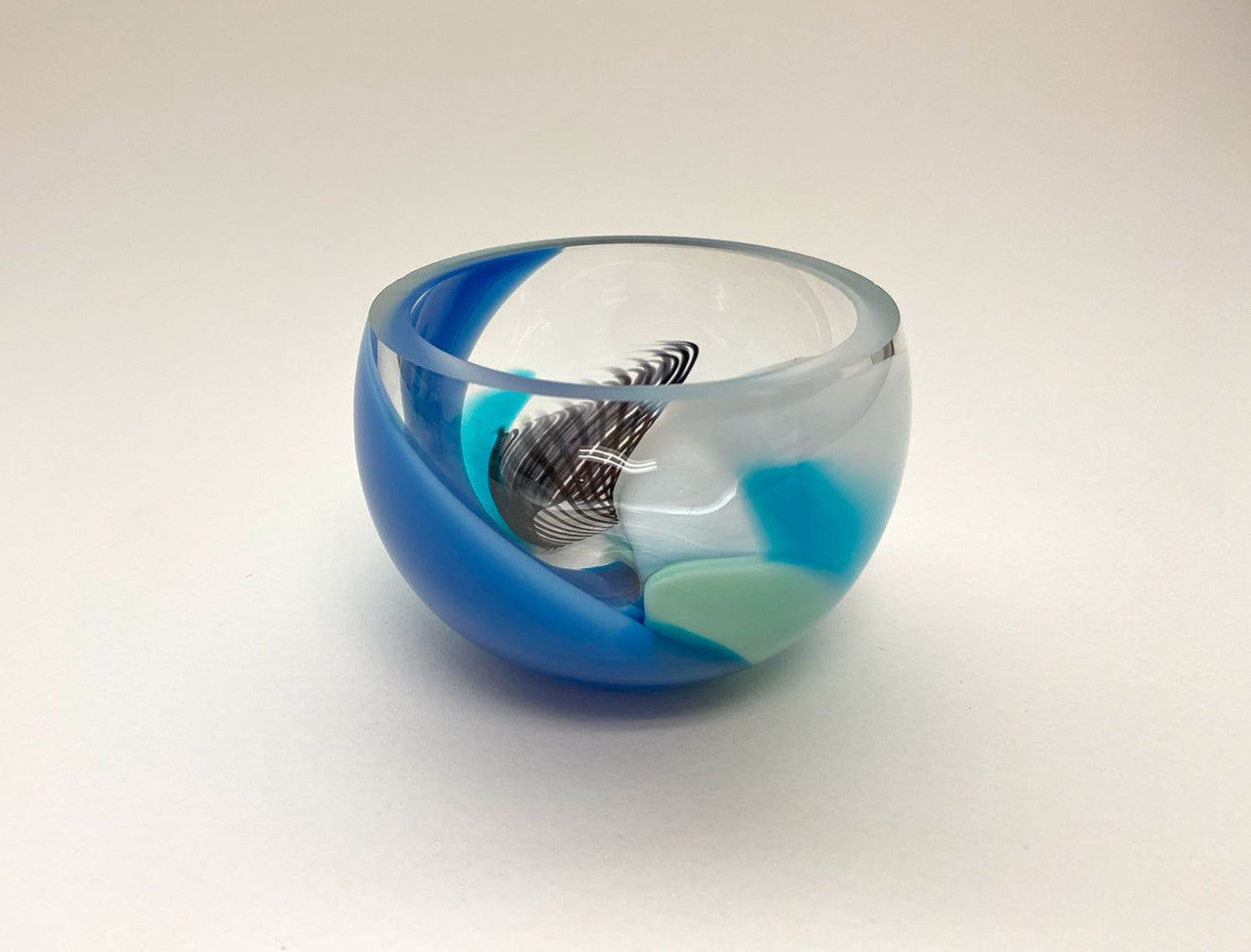 Mixed Colour Mini Bowl - Blue