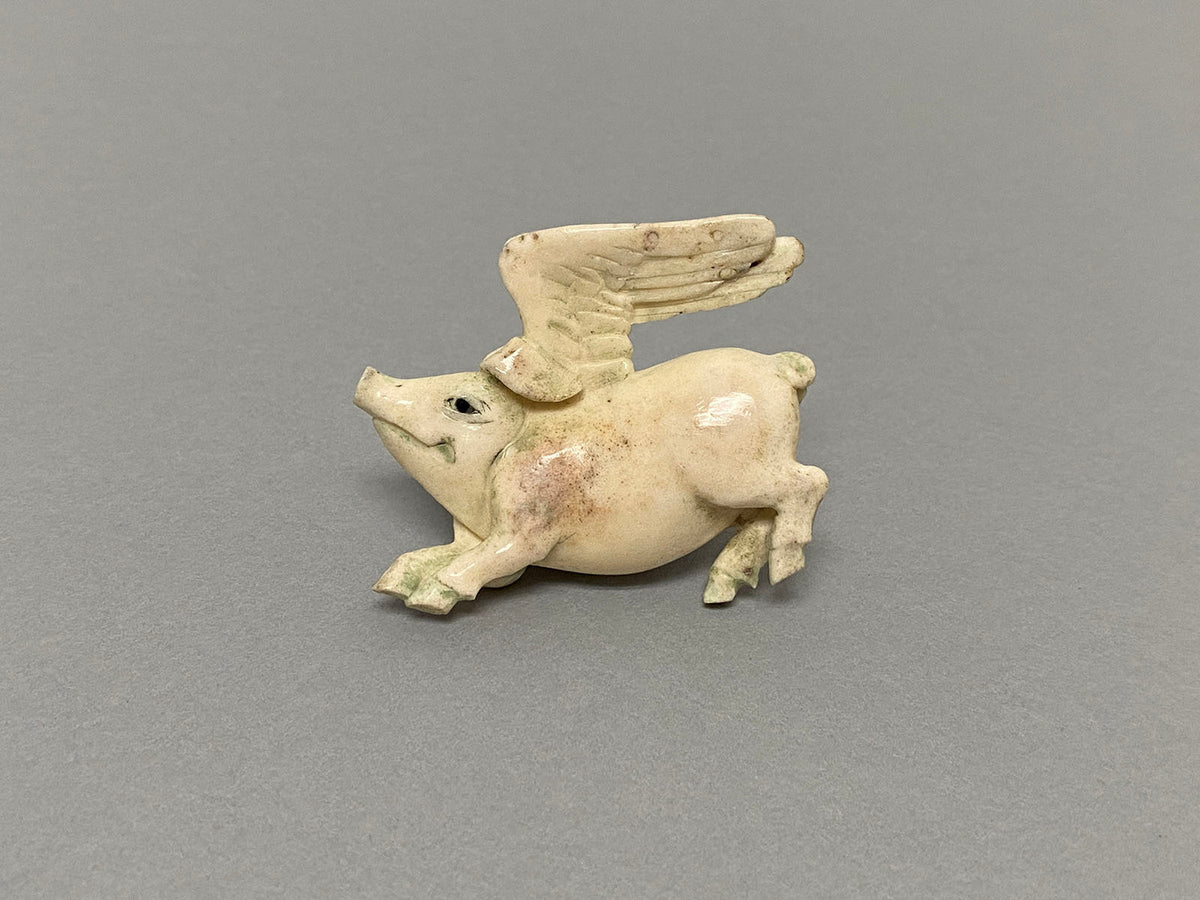 Flying Pig Brooch