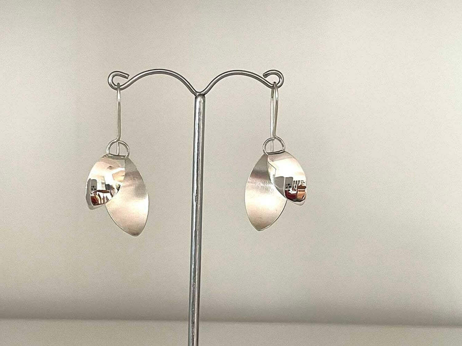 Double Leaf Earrings