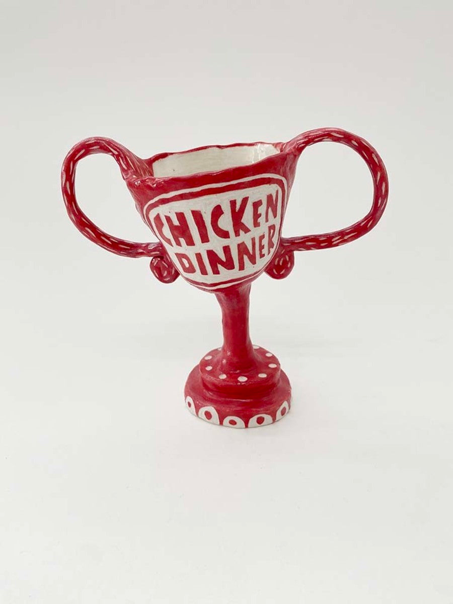 Trophy for the Winner of the Best Chicken Dinner