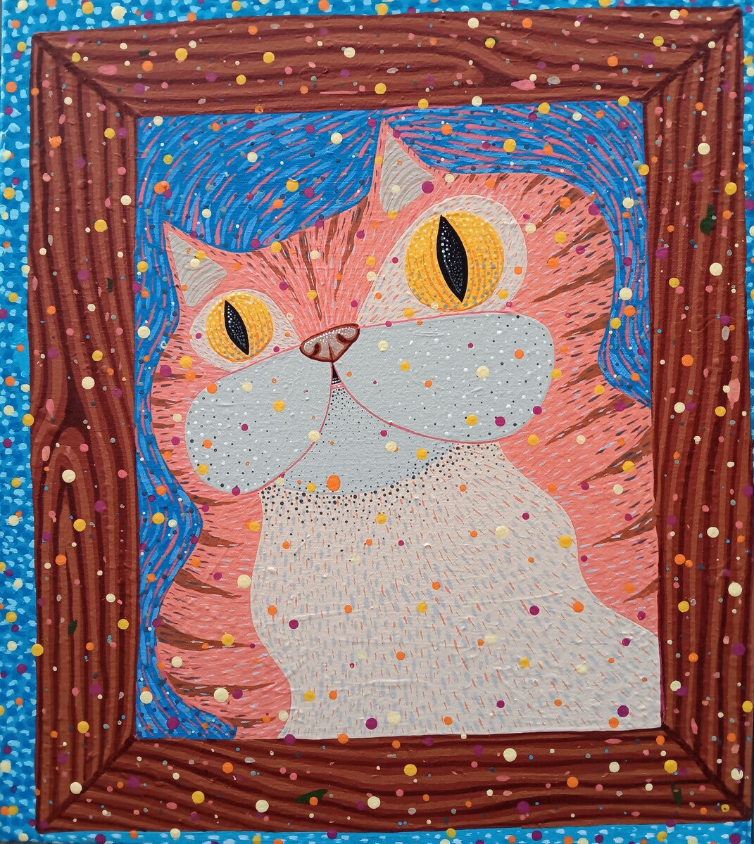 Cat in a Frame