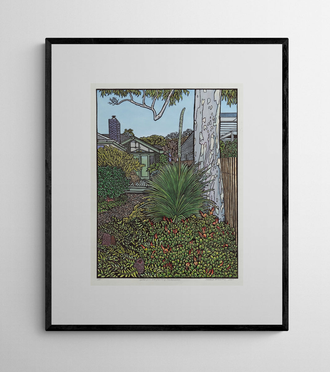 Spotted Gum and Flowering Xanthorrhoea