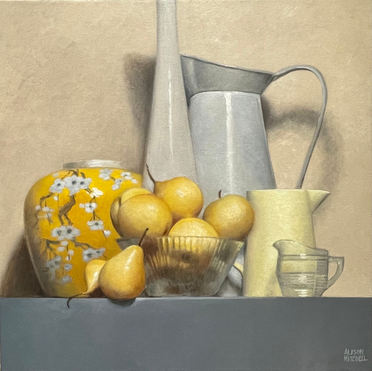 Ginger Jar and Pears