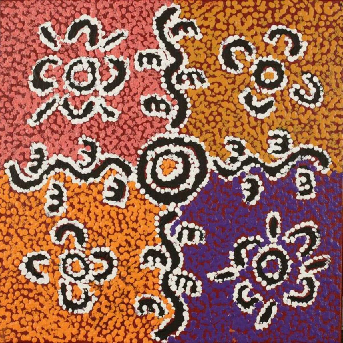 Henry Jampijinpa Spencer - Goanna Dreaming