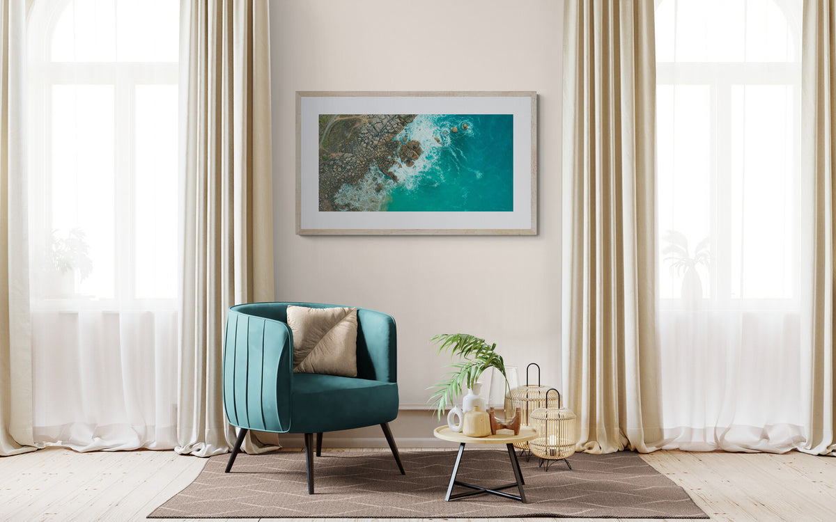 Swirling White Water At Port Elliot