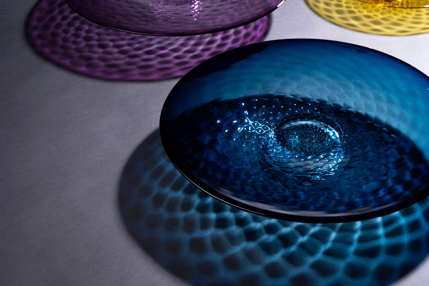 Ripple Platter (Ocean Blue)