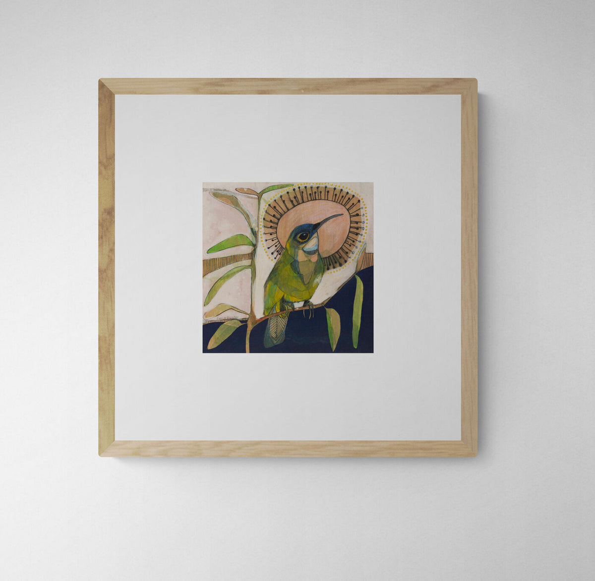 Eastern Spinebill and Eucalyptus