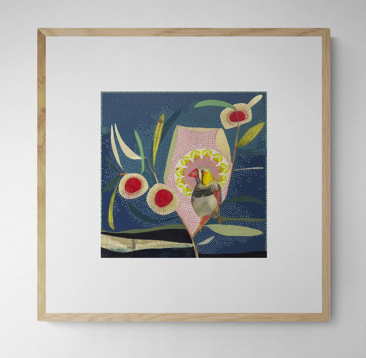 The Air of Tomorrow I, Zebra Finch and Hakea