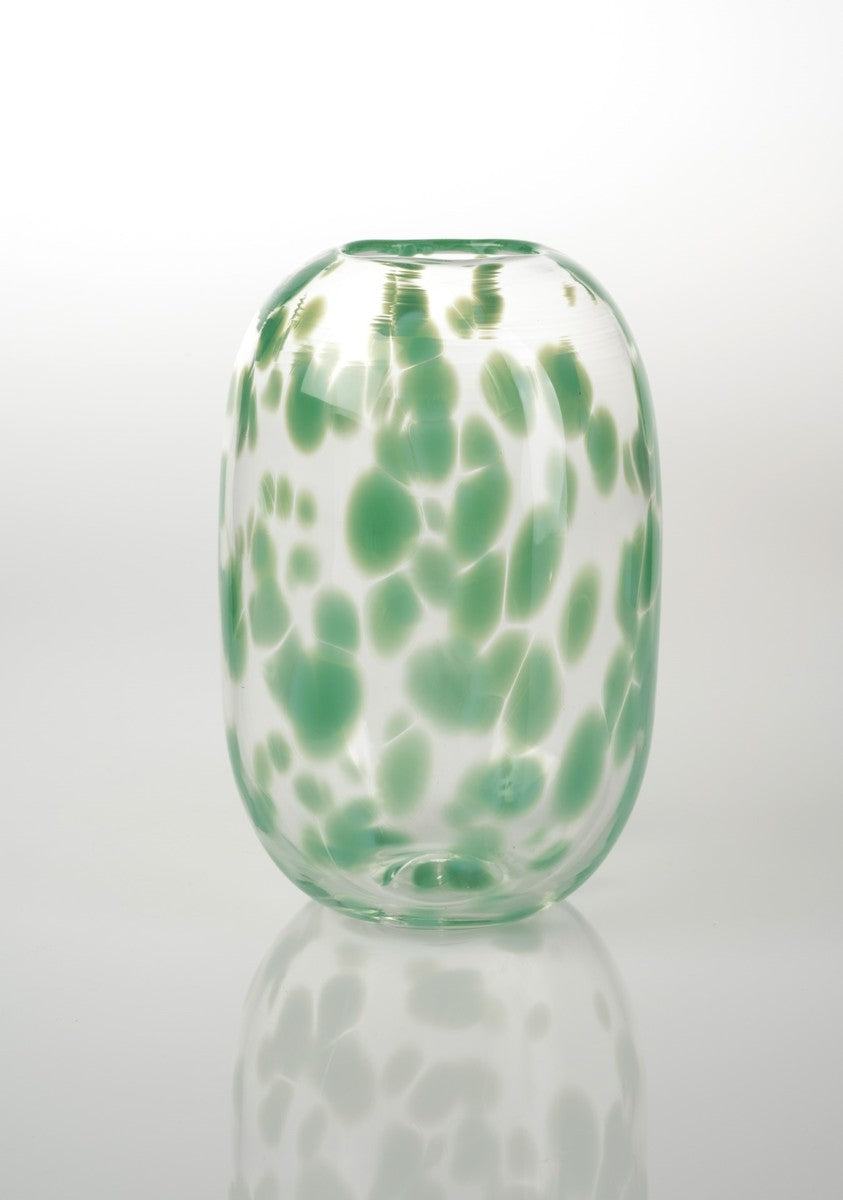 Aussie Front Yard Vases - Jade (Green spots)