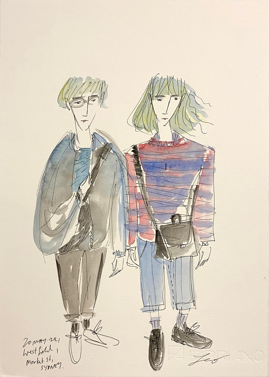Young Couple, Pitt Street, Sydney