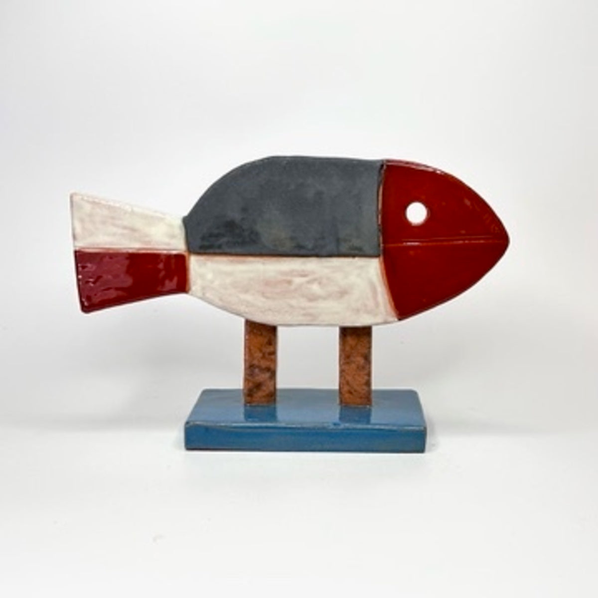 Fish Token | Handcrafted Ceramic Sculpture - Art Images Gallery