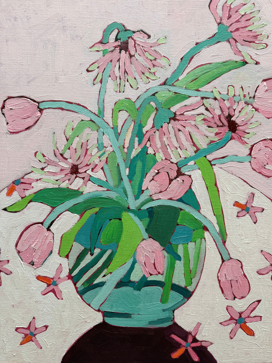 Tulips and Gerberas