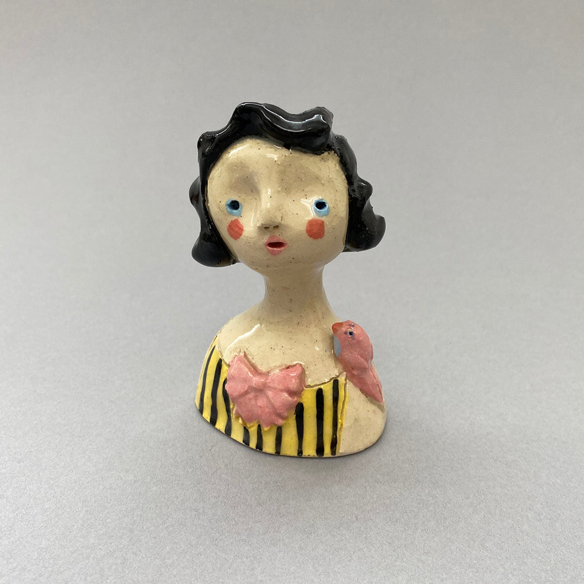 Mini Gloss - Pink Bird and Pink Bow