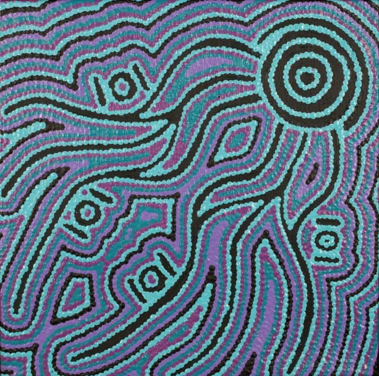 Mahalia Nampijinpa Hargraves - Water Dreaming