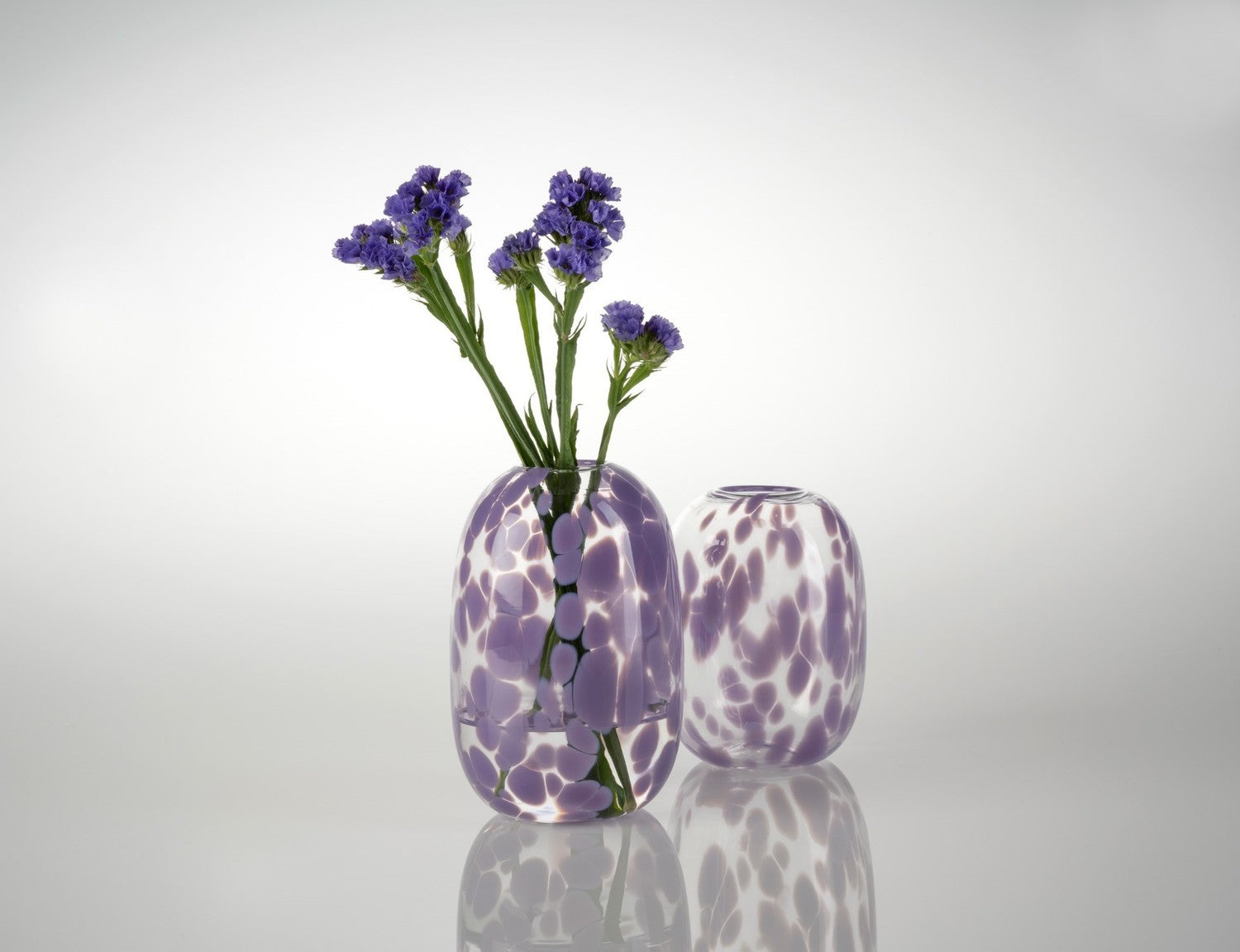 Aussie Front Yard Vases - Jacaranda (purple spots)