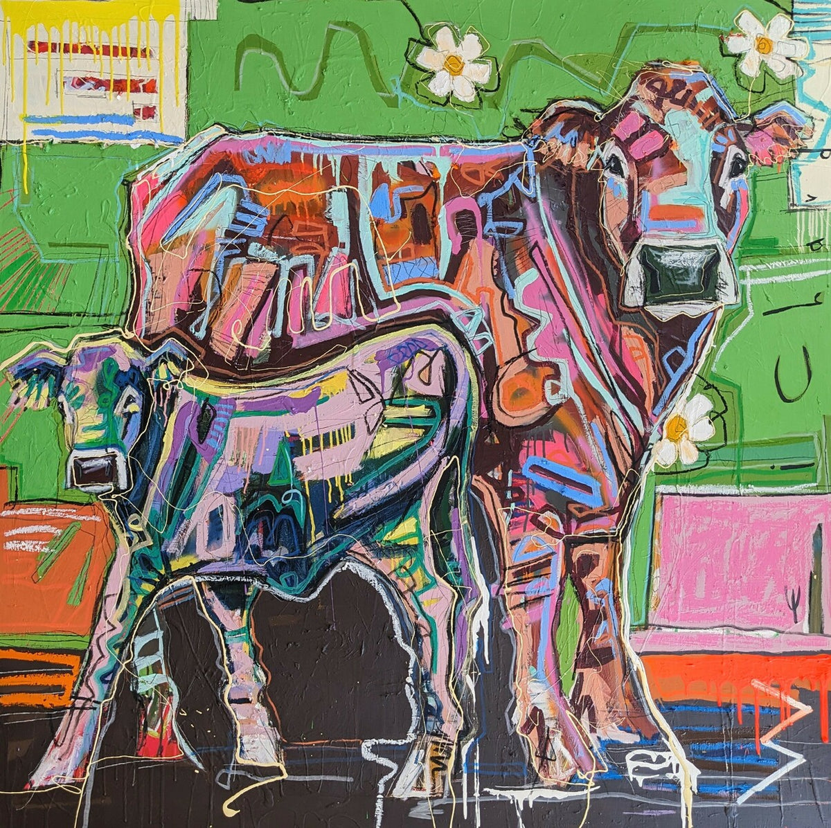 Flower Cows
