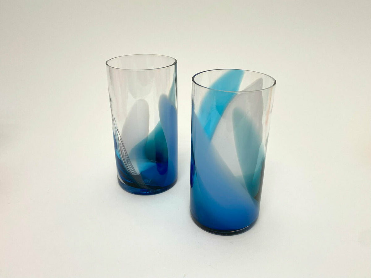 Mixed Colour Tumblers - Blue