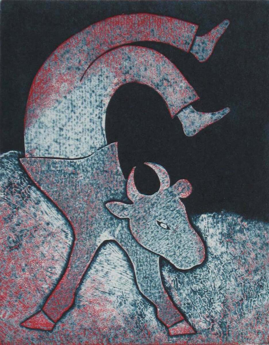 Short Stories - Cow (unframed)