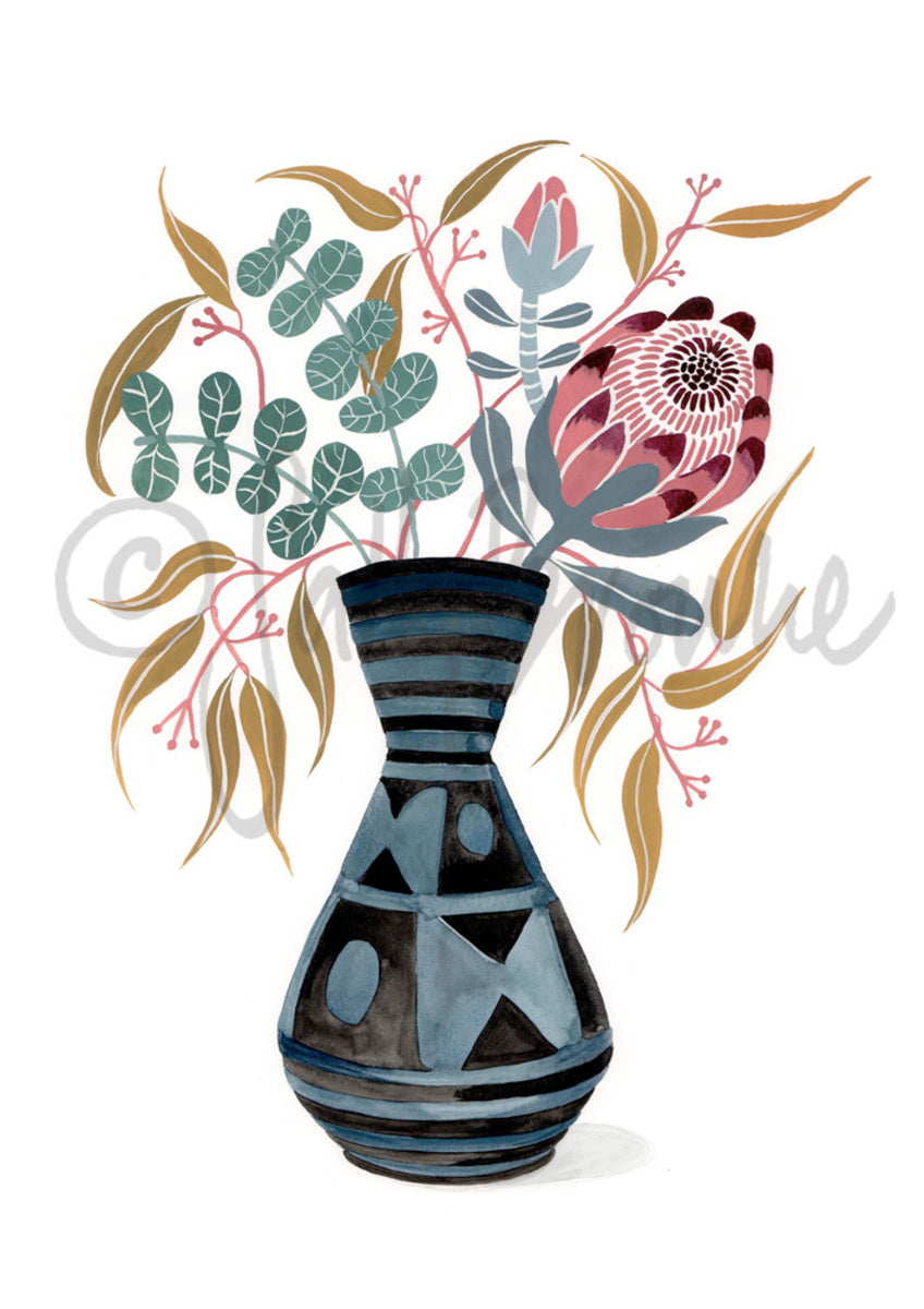 Natives in Ankara Vase