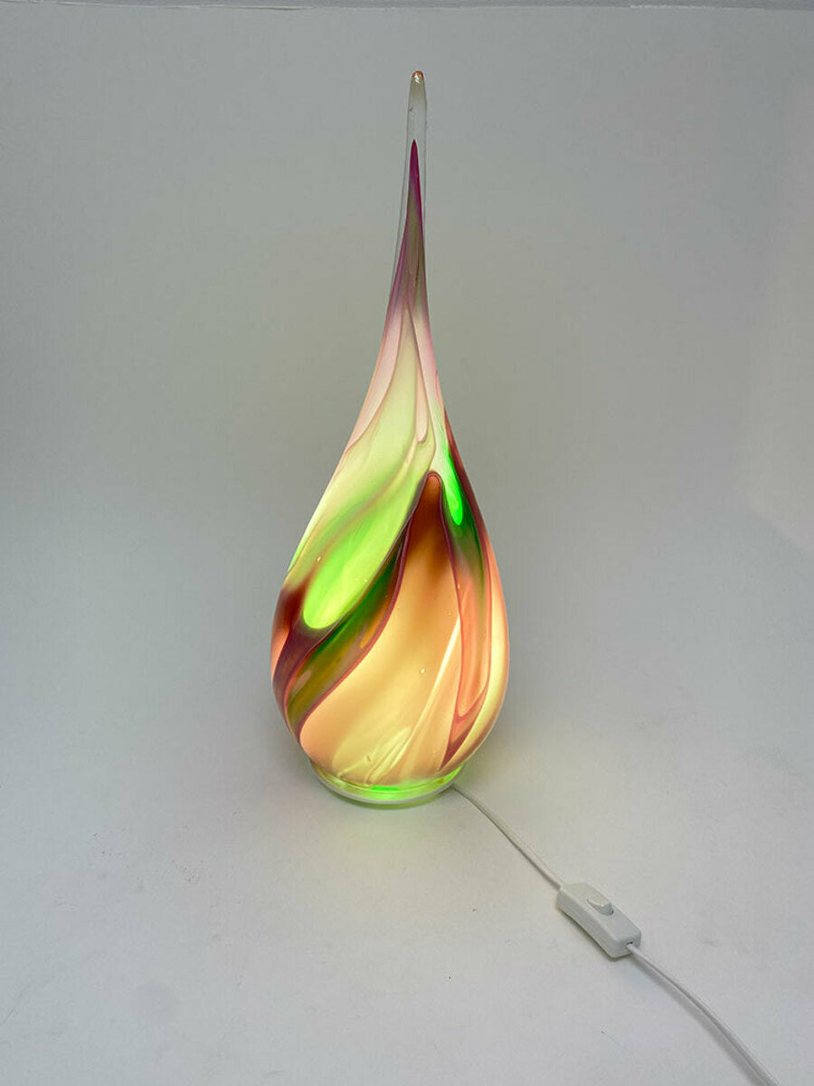 Flame Light - Pink/green